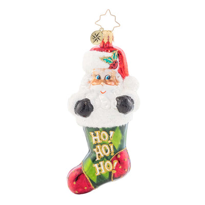 Stocking Stuffed Santa - 4.5"