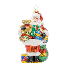 Quite A Handful Santa