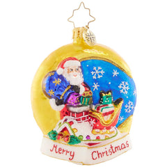 Crescent Moon Christmas Gem