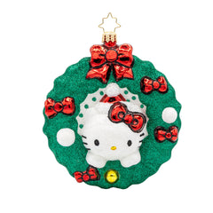 Hello Kitty's Holiday Wreath