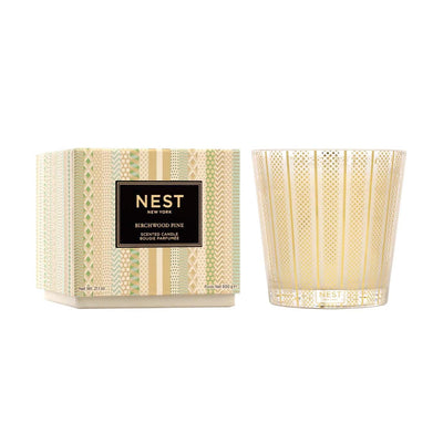 Birchwood Pine 3 Wick Candle
