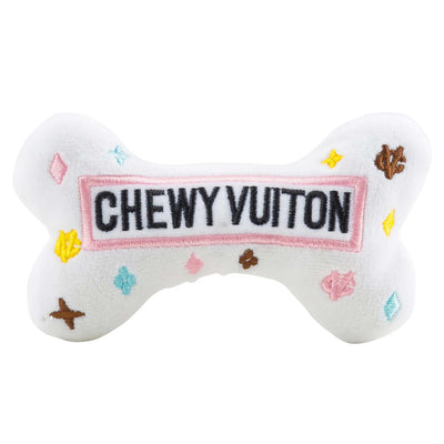 White Chewy Vuiton Bone - 4.5" Wide