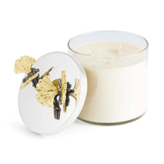 Butterfly Ginkgo Candle