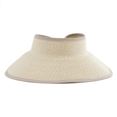 Natural Large Brim Sun Hat - Women's