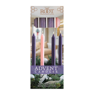 Advent Candle Set - 9" Tall