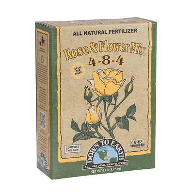 Down To Earth Organic Rose & Flower Fertilizer - 5lbs