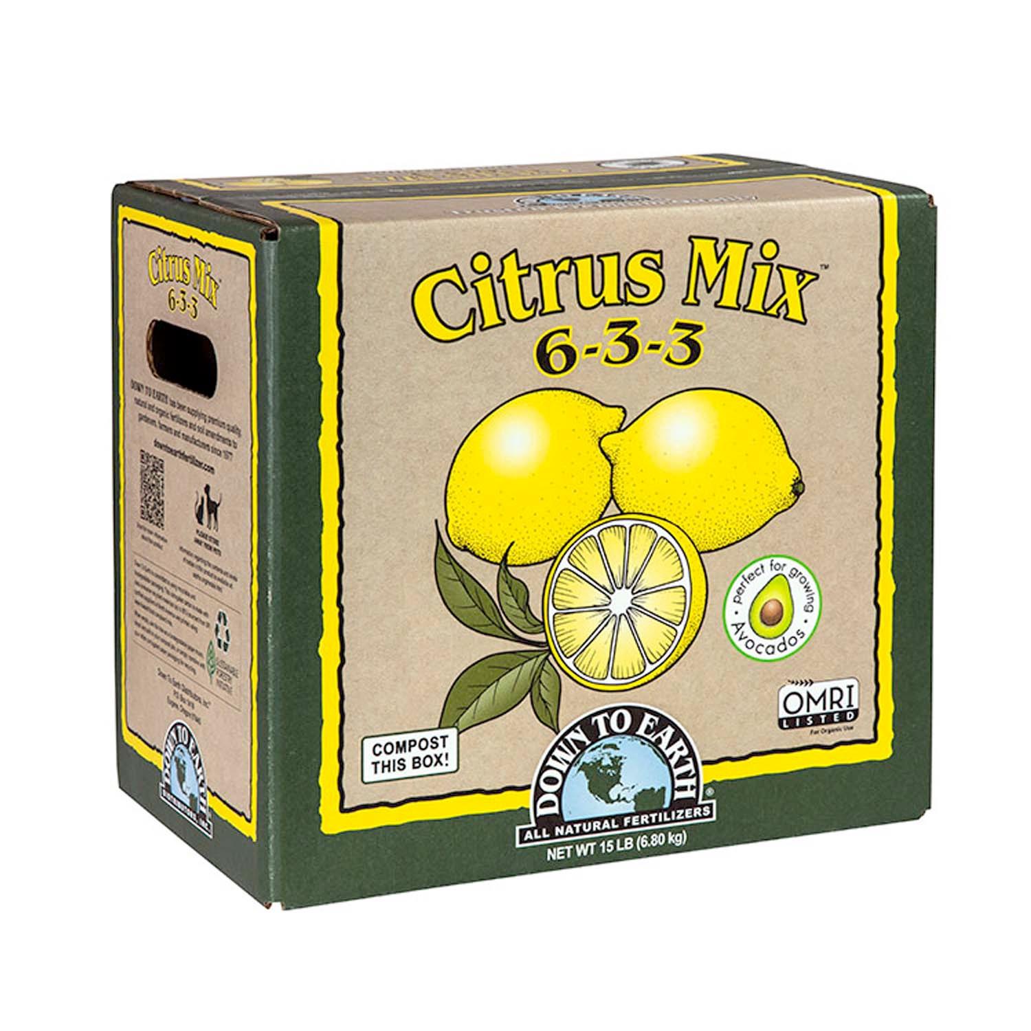 [ワンオーナー] 太陽の精霊マルシアス　USA版 Down To Earth Organic Citrus Mix Fertilizer - 15lbs – Roger's Gardens