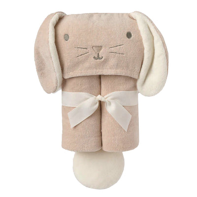 Hooded Bunny Baby Bath Wrap