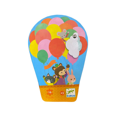 Animal Friends & Ballons Puzzle - 16pcs