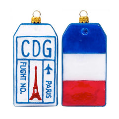Paris Luggage Tag