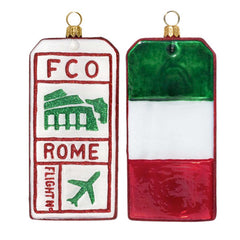 Rome Luggage Tag