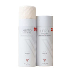 White Hair Towel