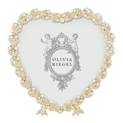Gold Contessa Heart Frame - 3.5" Tall