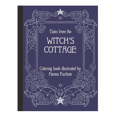 Tales from the Witch's Cottage Coloring Book - 10" Tall