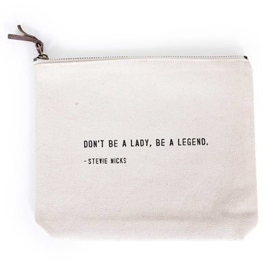 Be a Legend Canvas Pouch