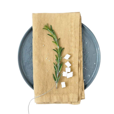 Honey Napkins - 18" x 18" - Set of 5