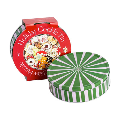 Holiday Cookie Tin Puzzle - 750 Pieces - 22"