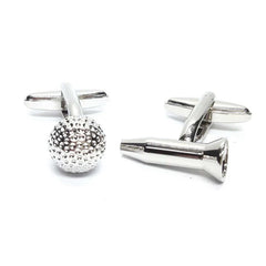 Golf Tee & Ball Cufflinks