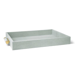 Shagreen Serving Tray Mist