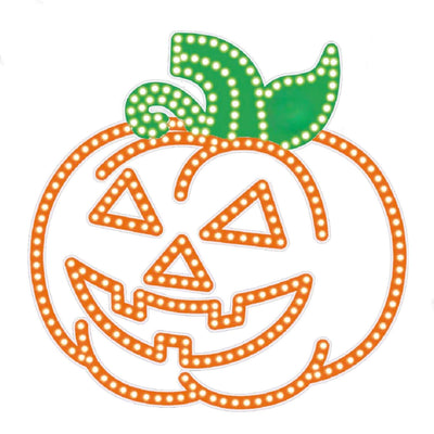 Twinkle LED Jack-O-Lantern - 16" Wide