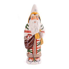 Tree Coat Santa with Dog In Sack