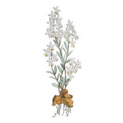 Radican White Orchid Wall