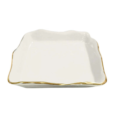 Cream Napkin Holder