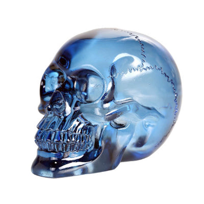 Translucent Blue Skull