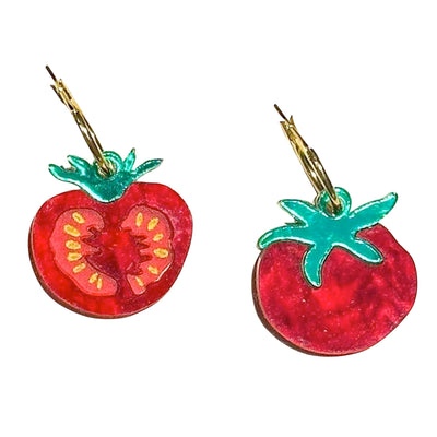Tomato MisMatch Earrings