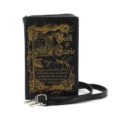 Book Of Faires Clutch Bag