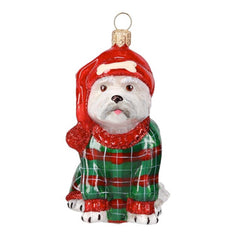 Westie In Sleeper Pjs