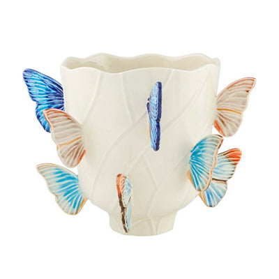 Cloudy Butterfly Vase