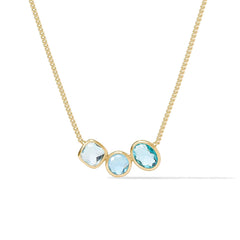 Kaleidoscope Delicate Bah Blue Necklace