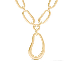 Gold Wave Necklace