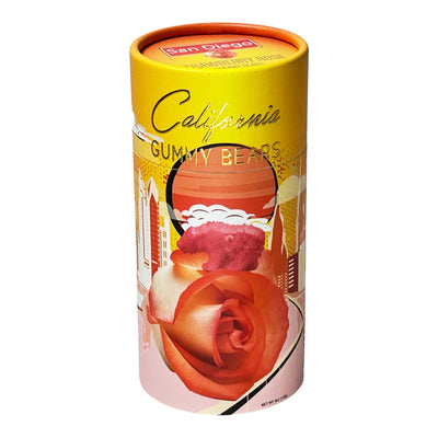 Strawberry Rose Gummy Bears - 4oz