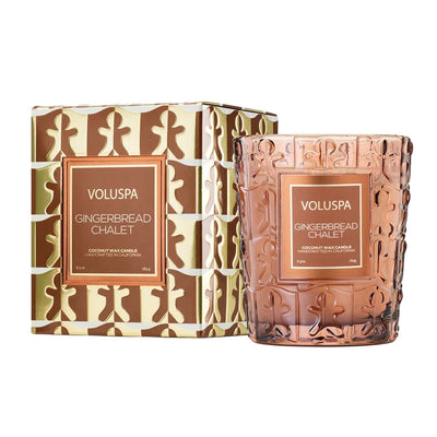 Gingerbread Chalet Candle