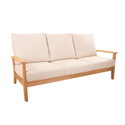 Harbor Island 3 Seat Teak Sofa