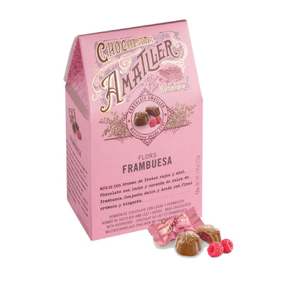 Spanish Raspberry Milk Chocolates - 2.54oz