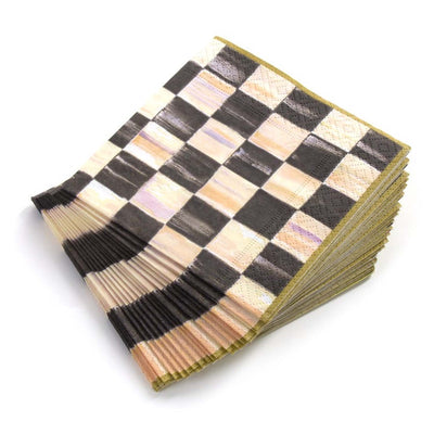 Courtly Check Cocktail Paper Napkins