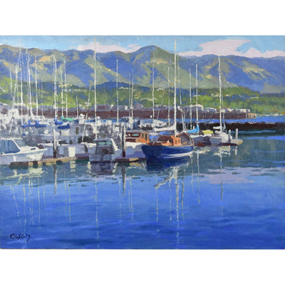 9AM at The Harbor - 18"x24"