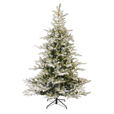 Faux Grandis Fir Snowy Tree - 7.5'
