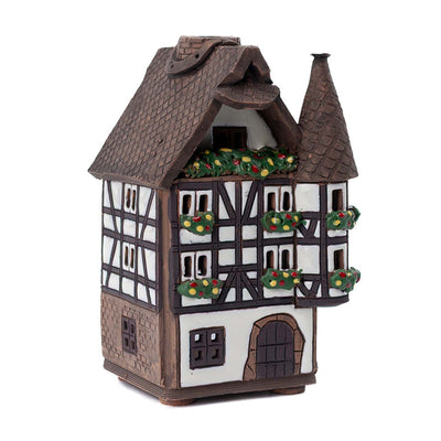 White Tudor with Flower Boxes