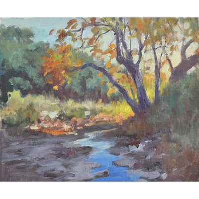 Near The Sycamores - 10"x12"