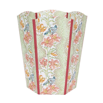 Mint Floral Basket