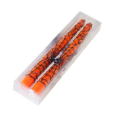 Spider Taper Candles - Set of 2