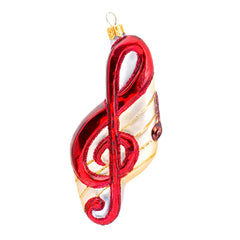 Red Music Note
