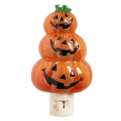 Triple Pumpkin Night Light - 6"