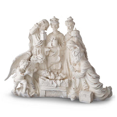 Distressed White Nativity 28
