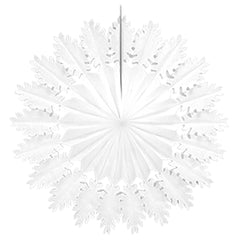 White Snowflake Wheel - 67cm