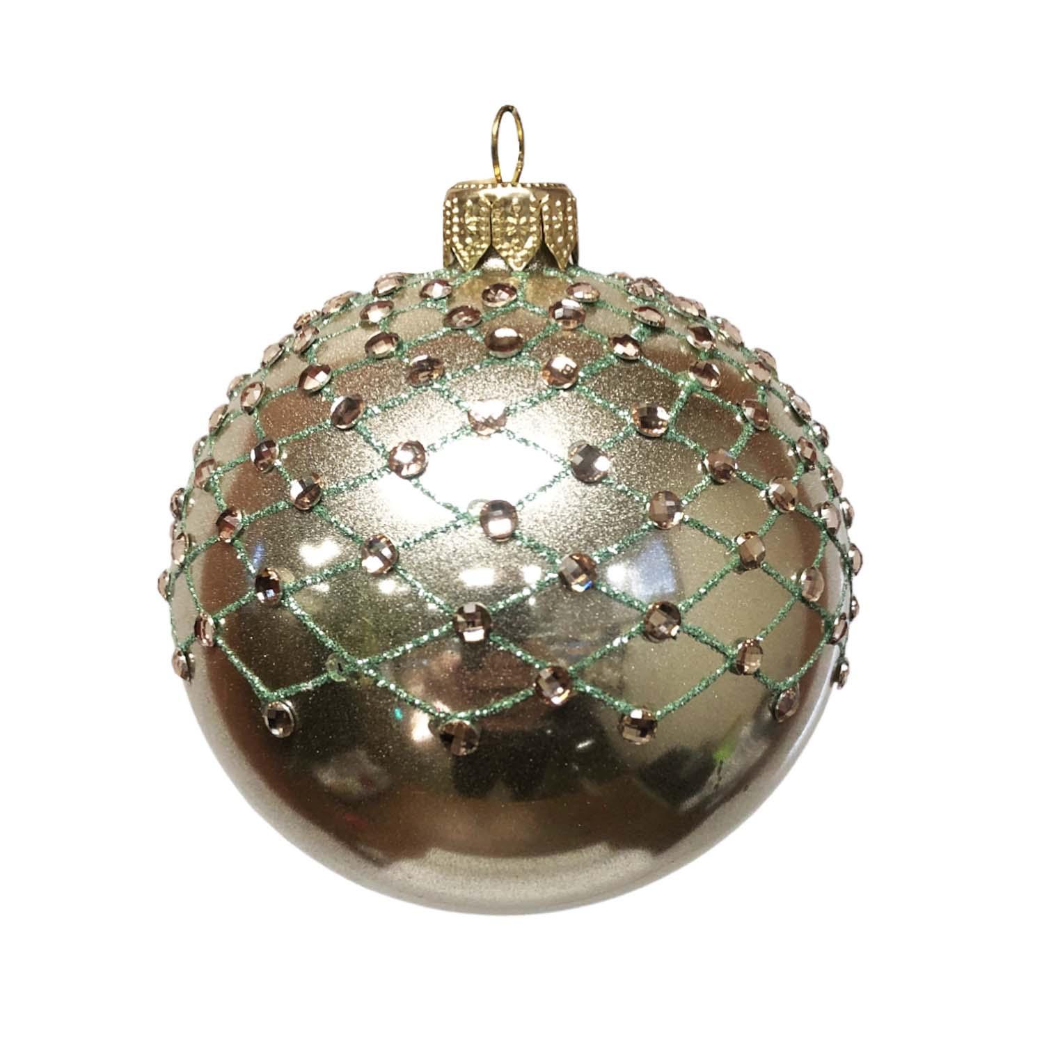 Shell Swag Bauble Ornament 3" Tall Roger's Gardens